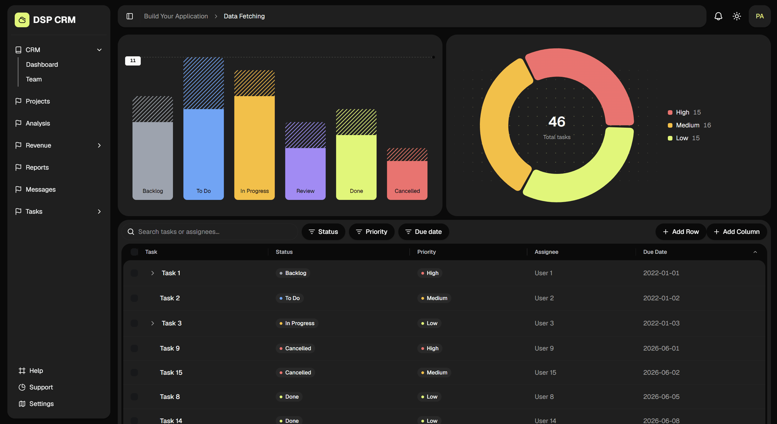 app screen
